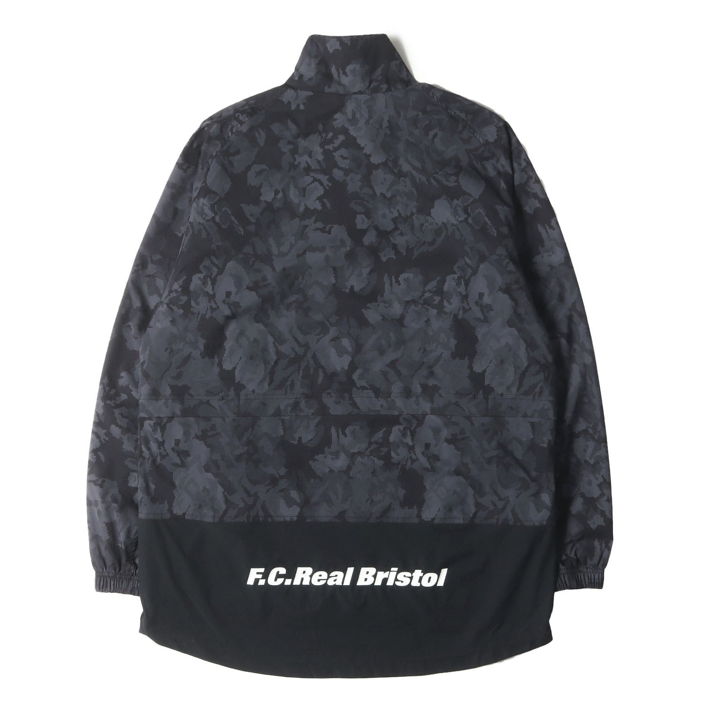 24SS デジタルフラワー柄 ストレッチ ロングテール ジップ ジャケット(LONG TAIL PRACTICE JACKET)