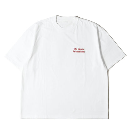 24SS ブランドロゴ刺繍 クルーネック Tシャツ(Professional Logo T-Shirt)