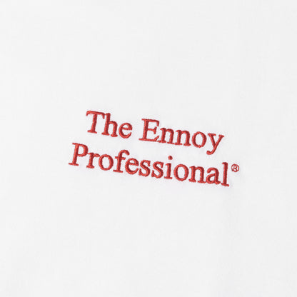 24SS ブランドロゴ刺繍 クルーネック Tシャツ(Professional Logo T-Shirt)