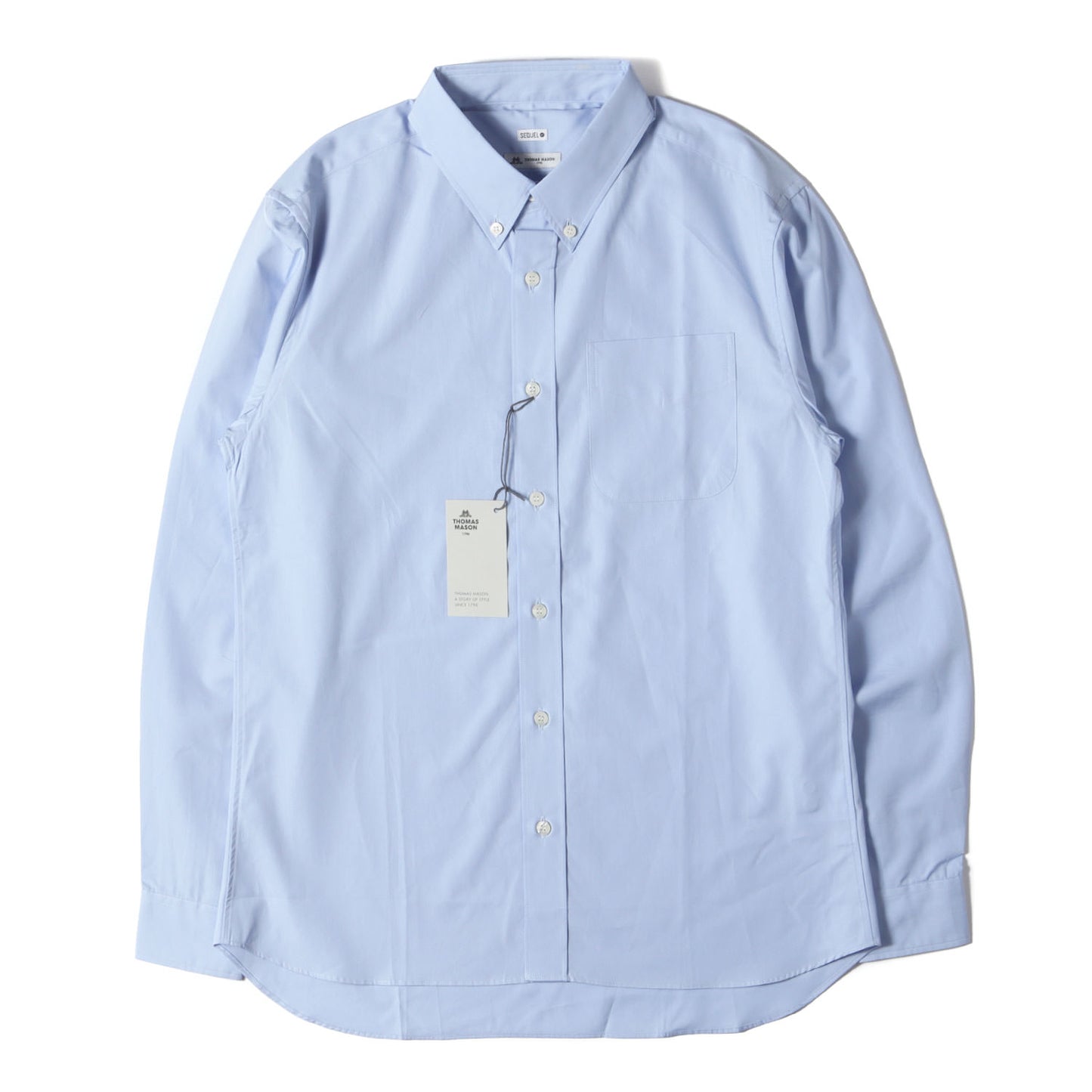 21SS ×THOMAS MASON コットン ボタンダウンシャツ(SHIRT)