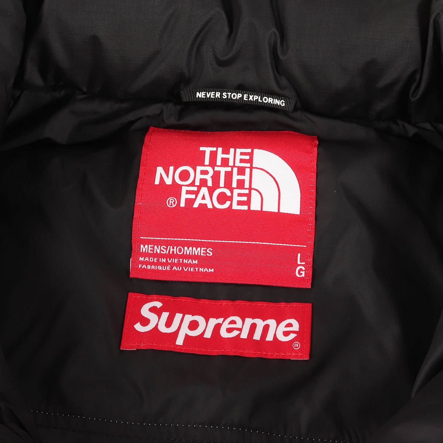 24AW ×THE NORTH FACE パッチ付き ヌプシ ダウンジャケット(Nuptse Jacket)