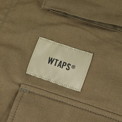 25SS タイガーカモ 切替し ミリタリー シャツジャケット(VEINY / LS / COTTON. TWILL)