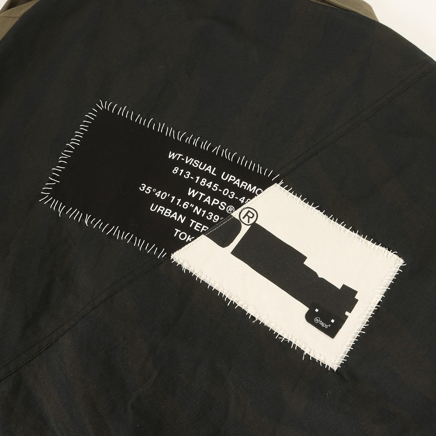 25SS タイガーカモ 切替し ミリタリー シャツジャケット(VEINY / LS / COTTON. TWILL)