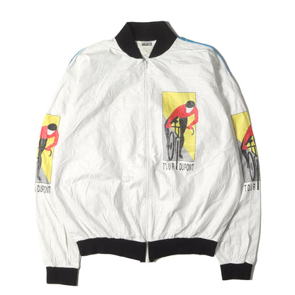 90s シャーク&サイクリング柄 TYVEK ペーパージャケット