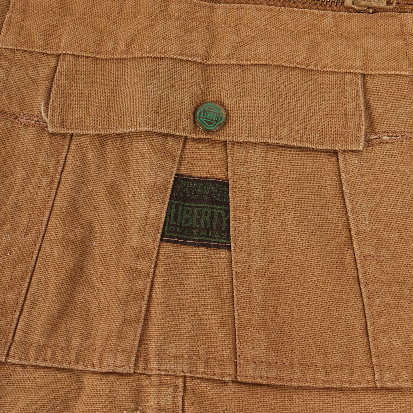 90～00s LIBERTY ブラウンダック ペインター オーバーオール