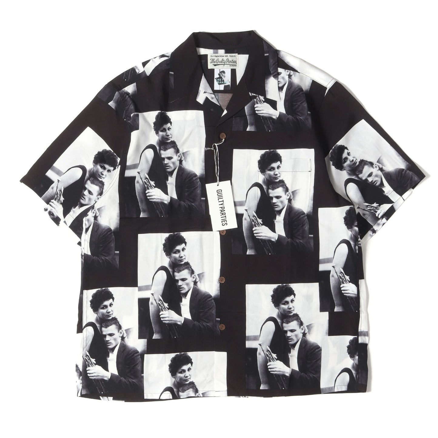 22SS ×CHET BAKER チェット・ベイカー レーヨン アロハシャツ(HAWAIIAN SHIRT)