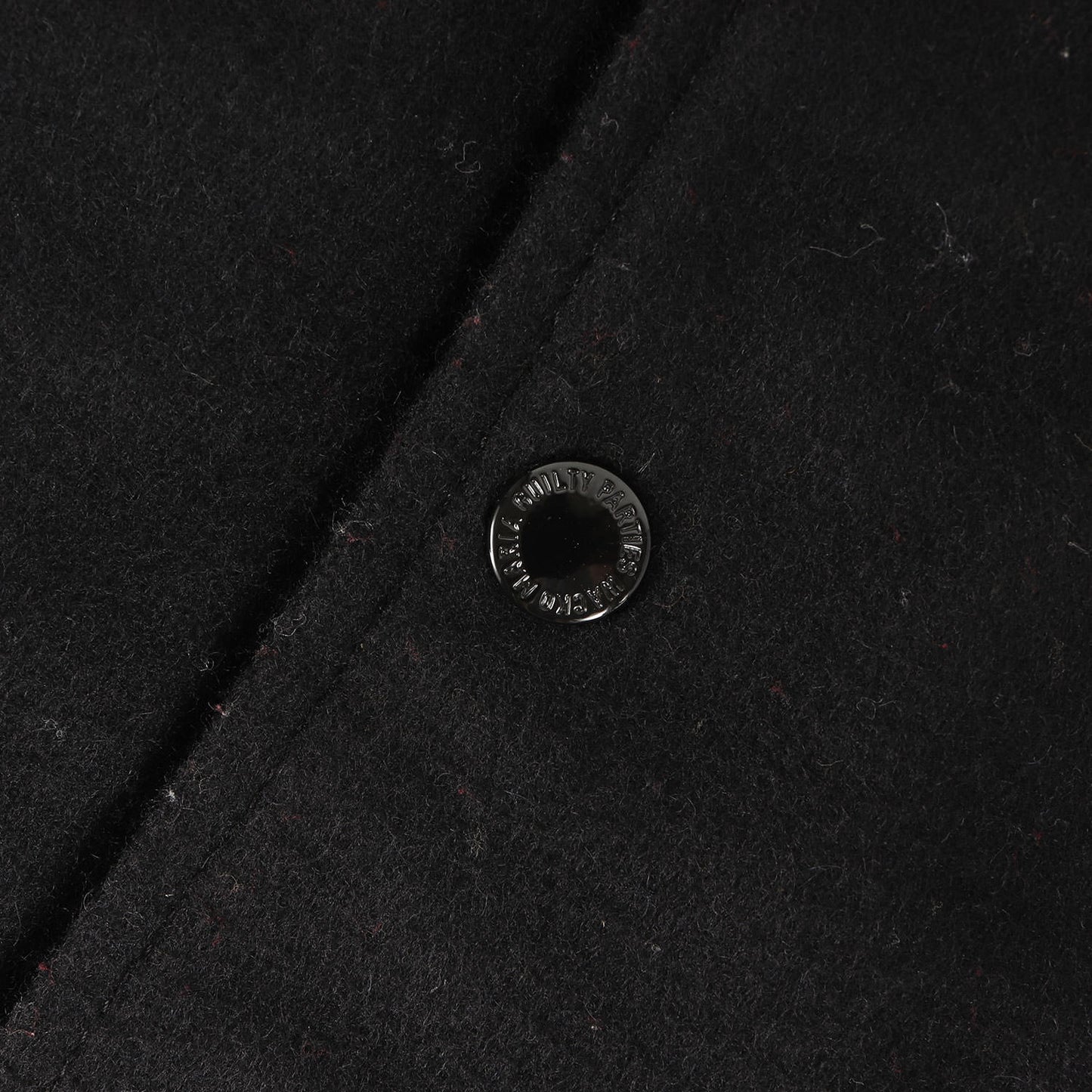 袖レザー メルトンウール スタジャン / バーシティ ジャケット(LEATHER VARSITY JACKET)