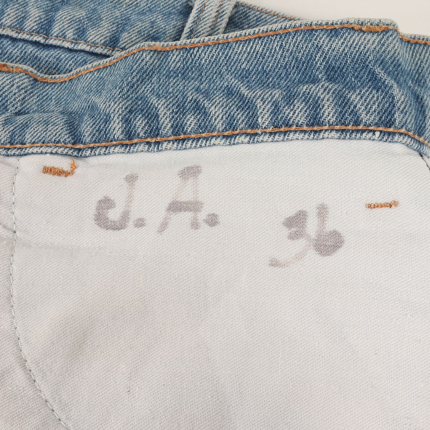 70～80s 646 ベルボトム デニムパンツ(ビッグサイズ)