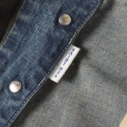 23AW ヴィンテージ加工加工 ダブルニー ペインター デニムパンツ(DENIM PAINTER PANTS)