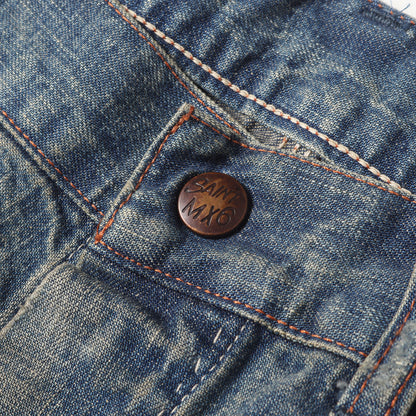 23AW ヴィンテージ加工加工 ダブルニー ペインター デニムパンツ(DENIM PAINTER PANTS)