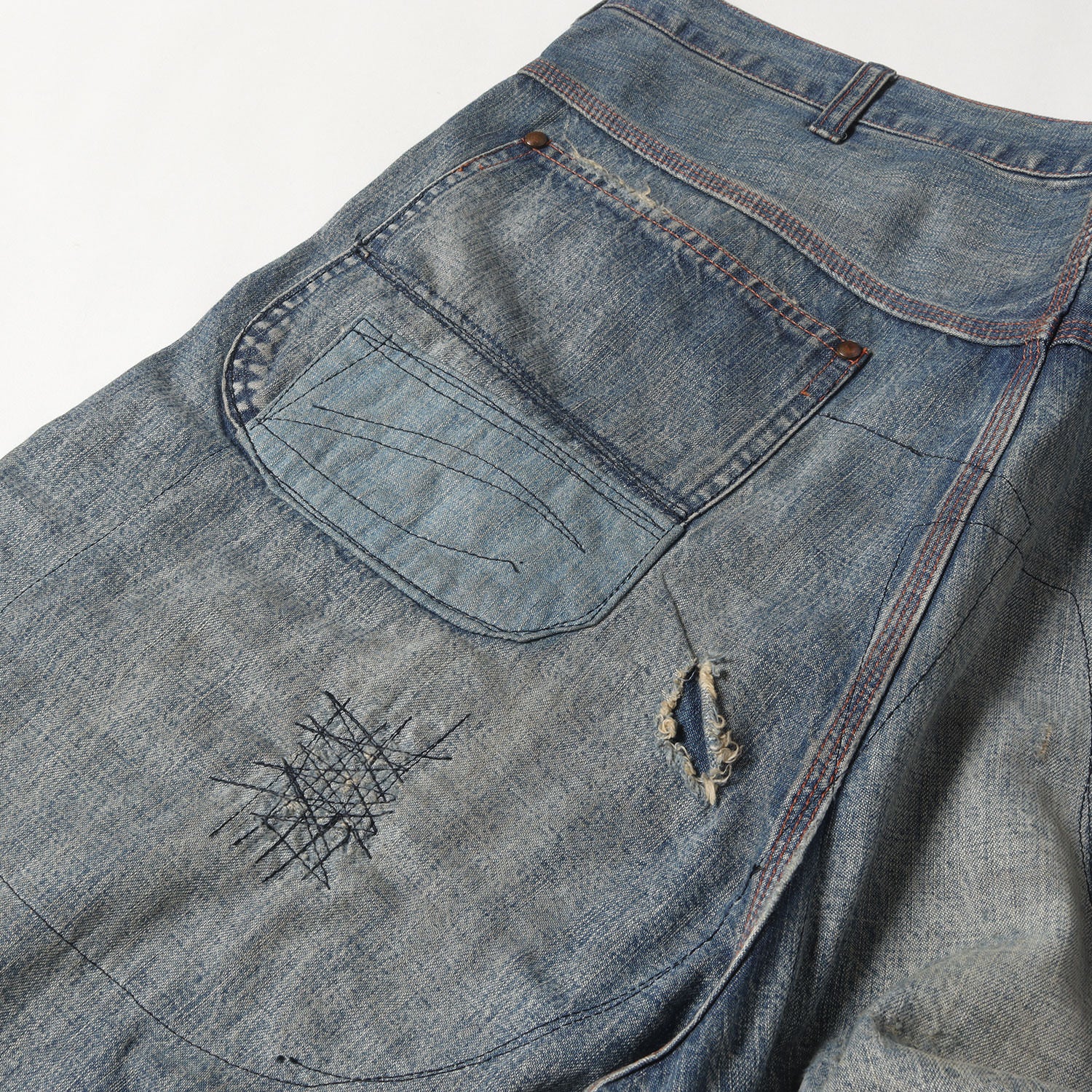 SAINT MICHAEL (セントマイケル) 23AW ヴィンテージ加工加工