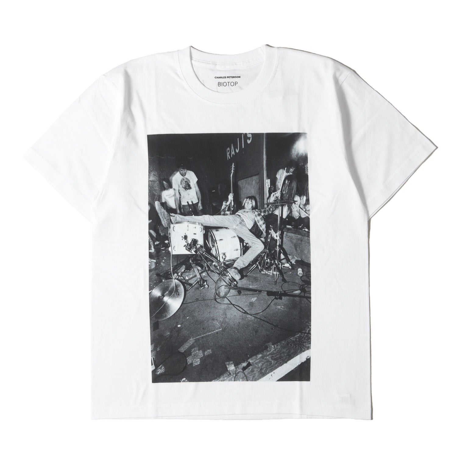 NEIGHBORHOOD\"Charles Peterson カート・ コバーンT Sサイズ NEIGHBORHOOD カートコバーン フォト Tシャツ - メルカリ