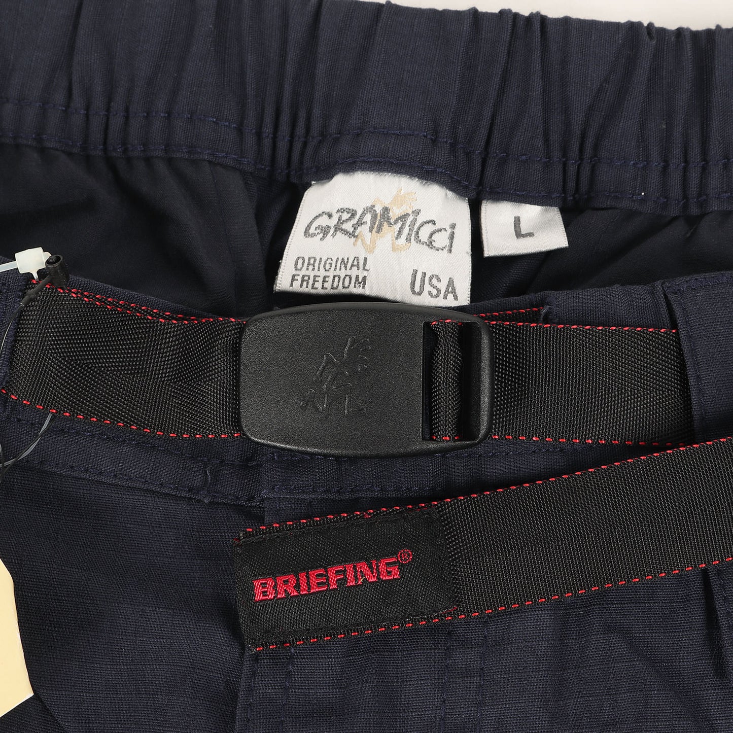 ×BRIEFING ×BEAMS ストレッチ リップストップ イージー カーゴパンツ