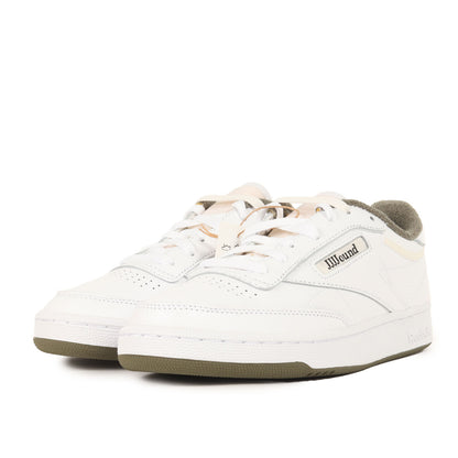 23SS ×REEBOK CLUB C 85 WHITE OLIVE (GX9657)