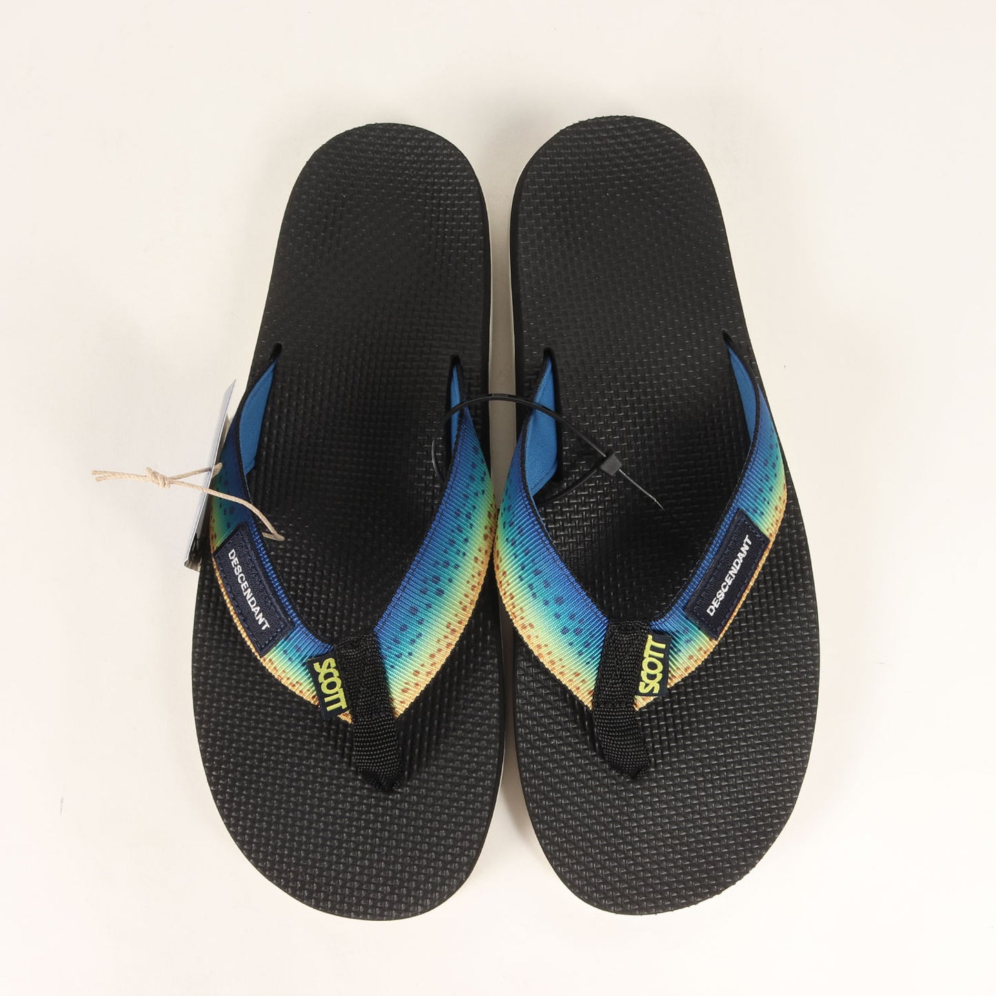 23SS ×SCOTT HAWAII マヒマヒ柄ストラップ ビーチサンダル (MAHI MAHI SANDAL SCOTT.HAWAII)