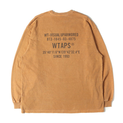 24AW バックロゴ 製品染め ロングスリーブ Tシャツ(SPEC / LS / COTTON)