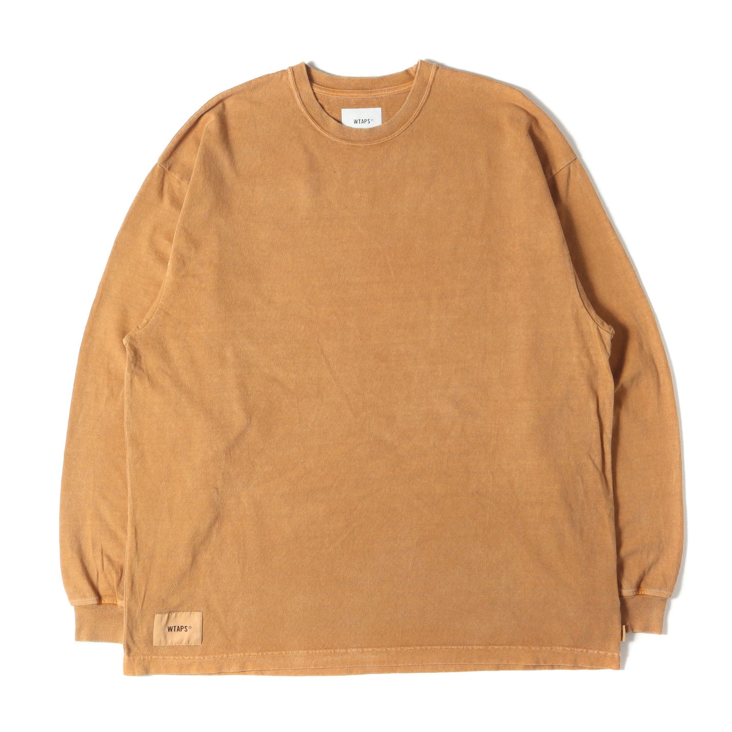 24AW バックロゴ 製品染め ロングスリーブ Tシャツ(SPEC / LS / COTTON)