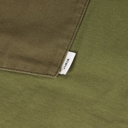 コットンサテン ミリタリーシャツ(BUDS LS 01)