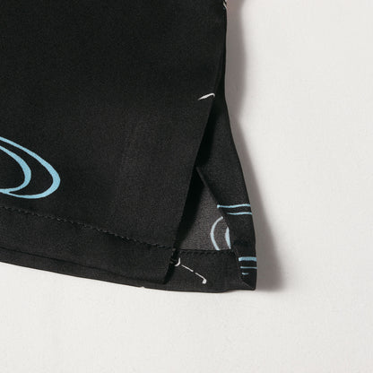 金魚 和柄 アロハシャツ(Goldfish Textile Aloha Shirt)