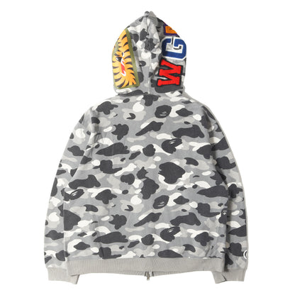 00s 猿迷彩 シャーク スウェット パーカー
