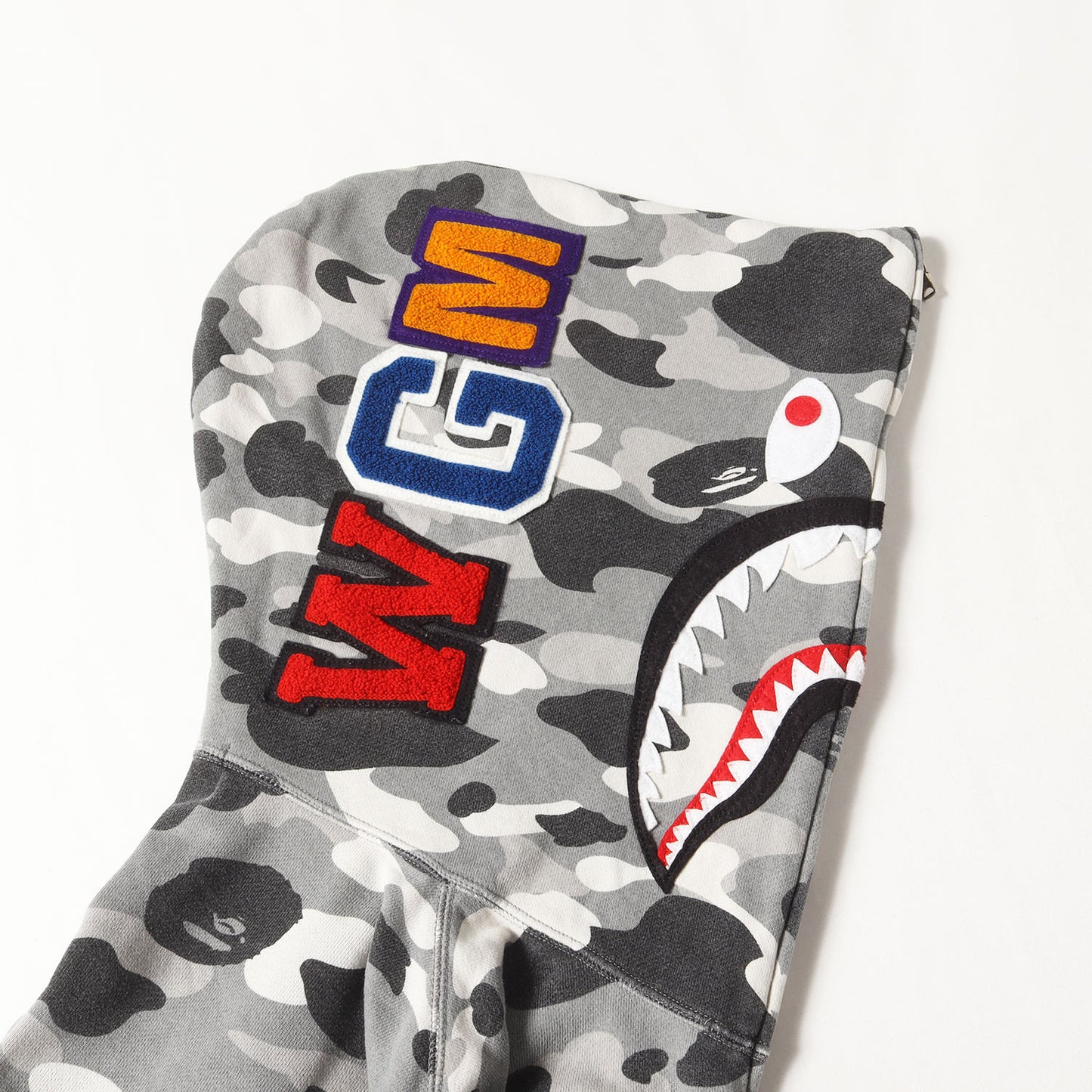 00s 猿迷彩 シャーク スウェット パーカー