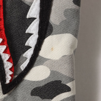 00s 猿迷彩 シャーク スウェット パーカー