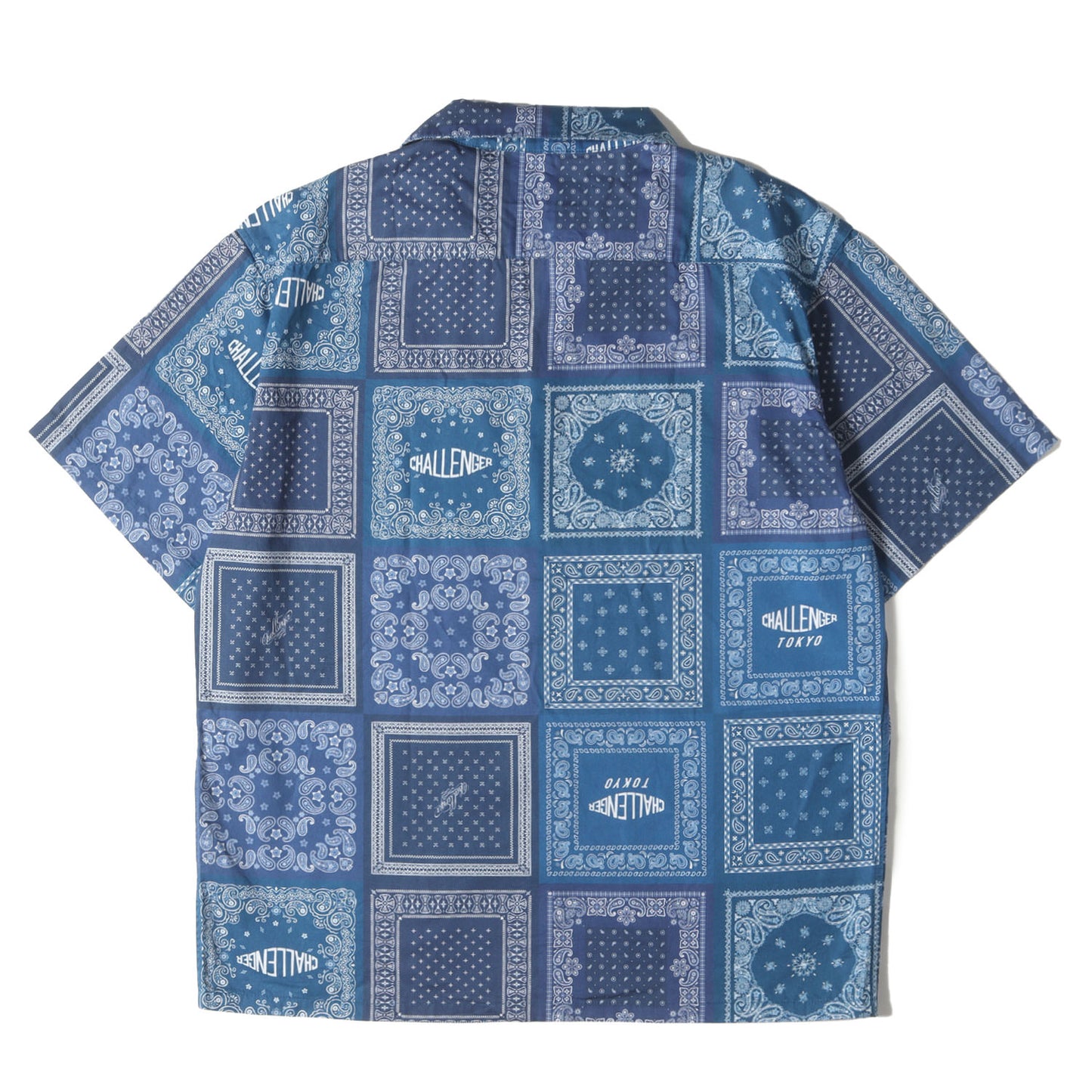 22SS バンダナ柄 オープンカラー 半袖 シャツ(S/S BANDANA SHIRT)