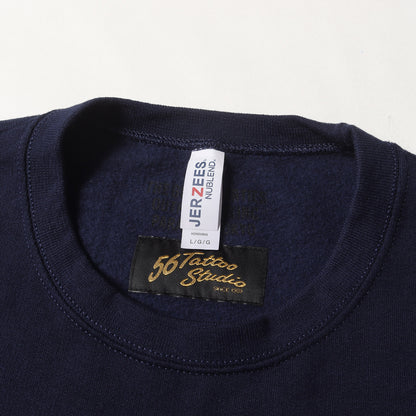 24SS ×56 TATTOO STUDIO 鬼スカル スウェット(SWEAT SHIRT)