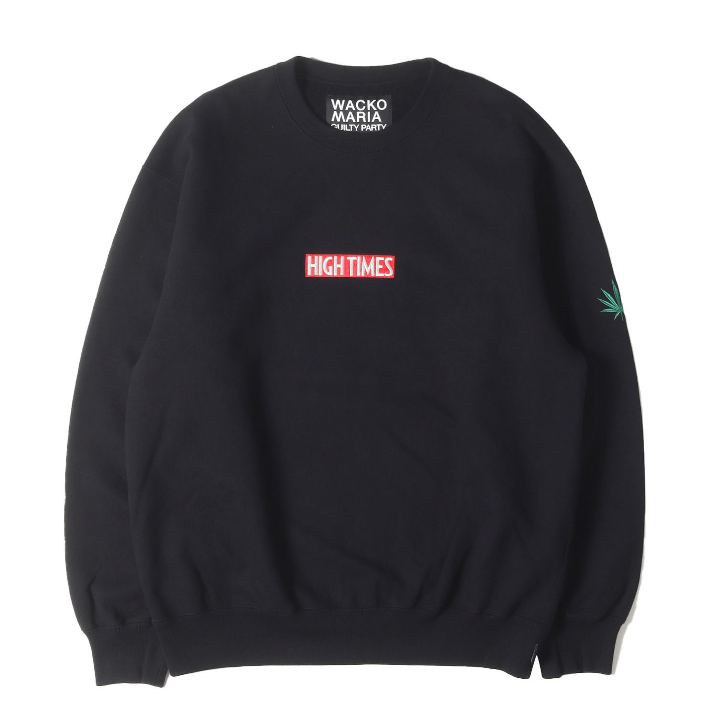 24AW ×HIGH TIMES BOXロゴ ヘビー スウェット( HEAVY WEIGHT CREW NECK SWEAT SHIRT)