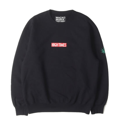 24AW ×HIGH TIMES BOXロゴ ヘビー スウェット( HEAVY WEIGHT CREW NECK SWEAT SHIRT)