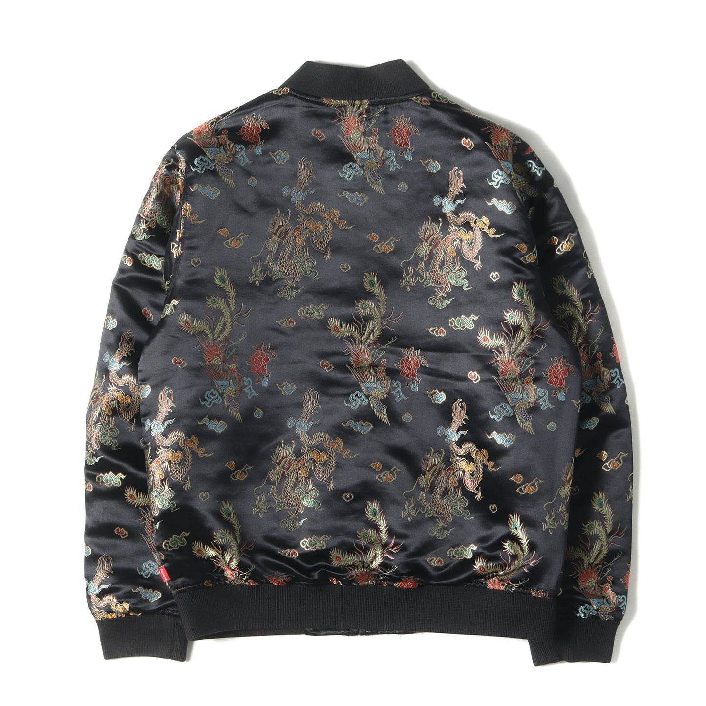龍&鳳凰 キルティング サテン リバーシブル ボンバージャケット(Emperor Reversible Bomber)