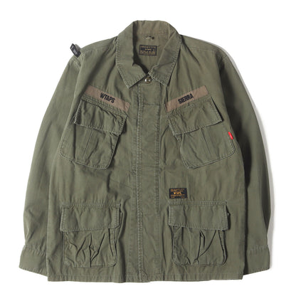 リップストップ ミリタリー ジャングル シャツジャケット(JUNGLE LS)