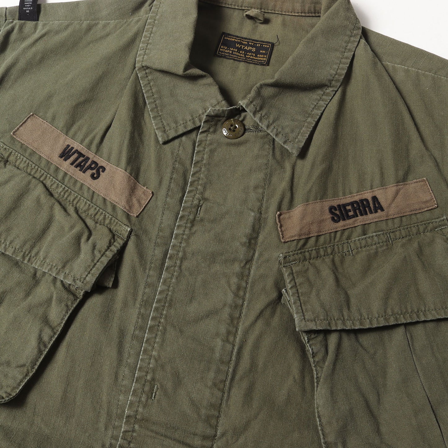 リップストップ ミリタリー ジャングル シャツジャケット(JUNGLE LS)