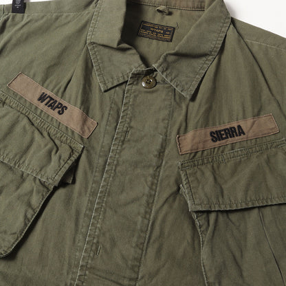 リップストップ ミリタリー ジャングル シャツジャケット(JUNGLE LS)
