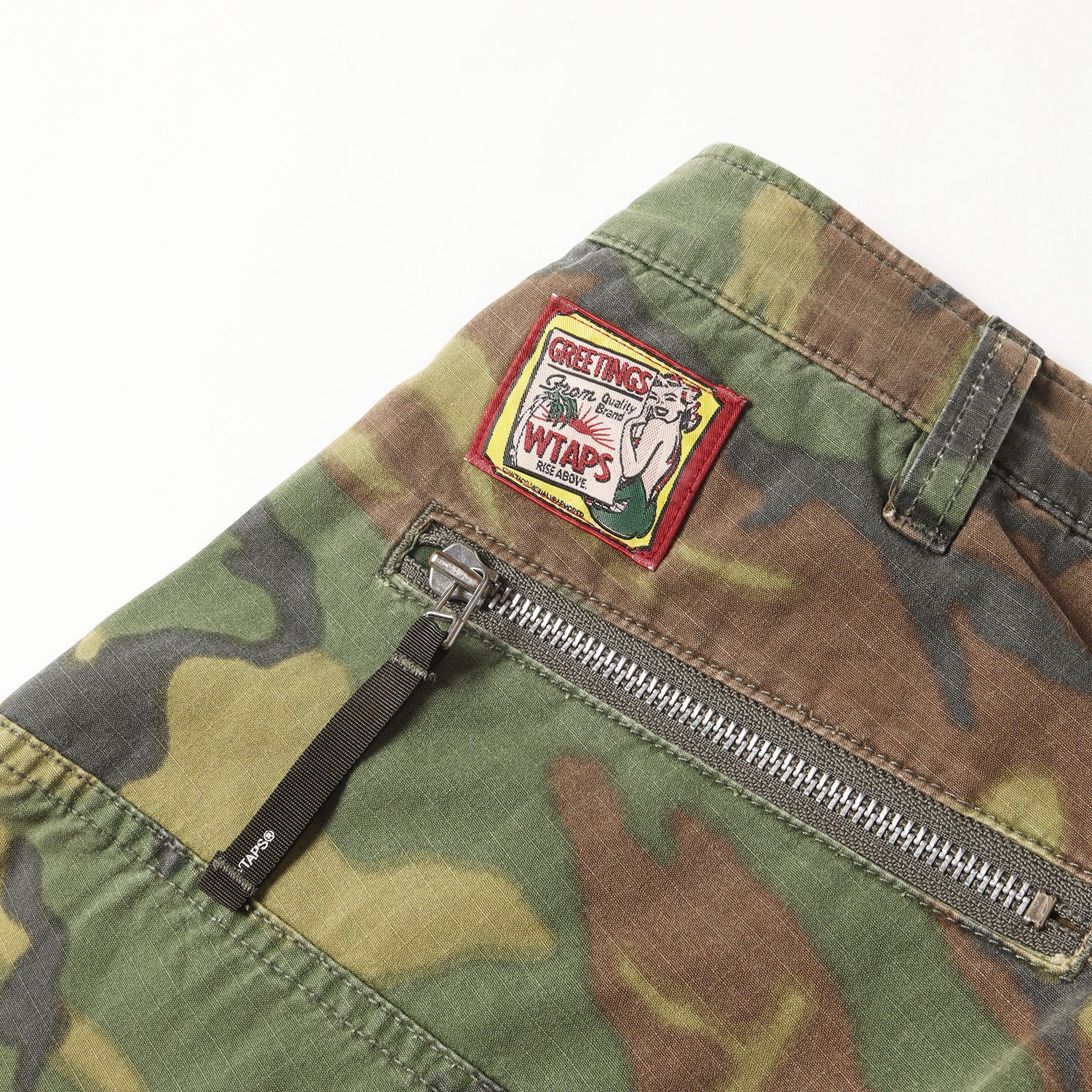 WTAPS (ダブルタップス) 00s ブラウンリーフカモ ブラックホーク