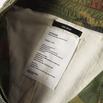 00s パンサー刺繍 ブラウンリーフカモ M-65フィールドジャケット(M-65)