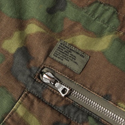 00s パンサー刺繍 ブラウンリーフカモ M-65フィールドジャケット(M-65)