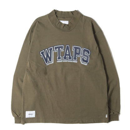 20SS アーチロゴ モックネック ヘビー ロングスリーブ Tシャツ(DAWN. M NEWCK LS / TEE)
