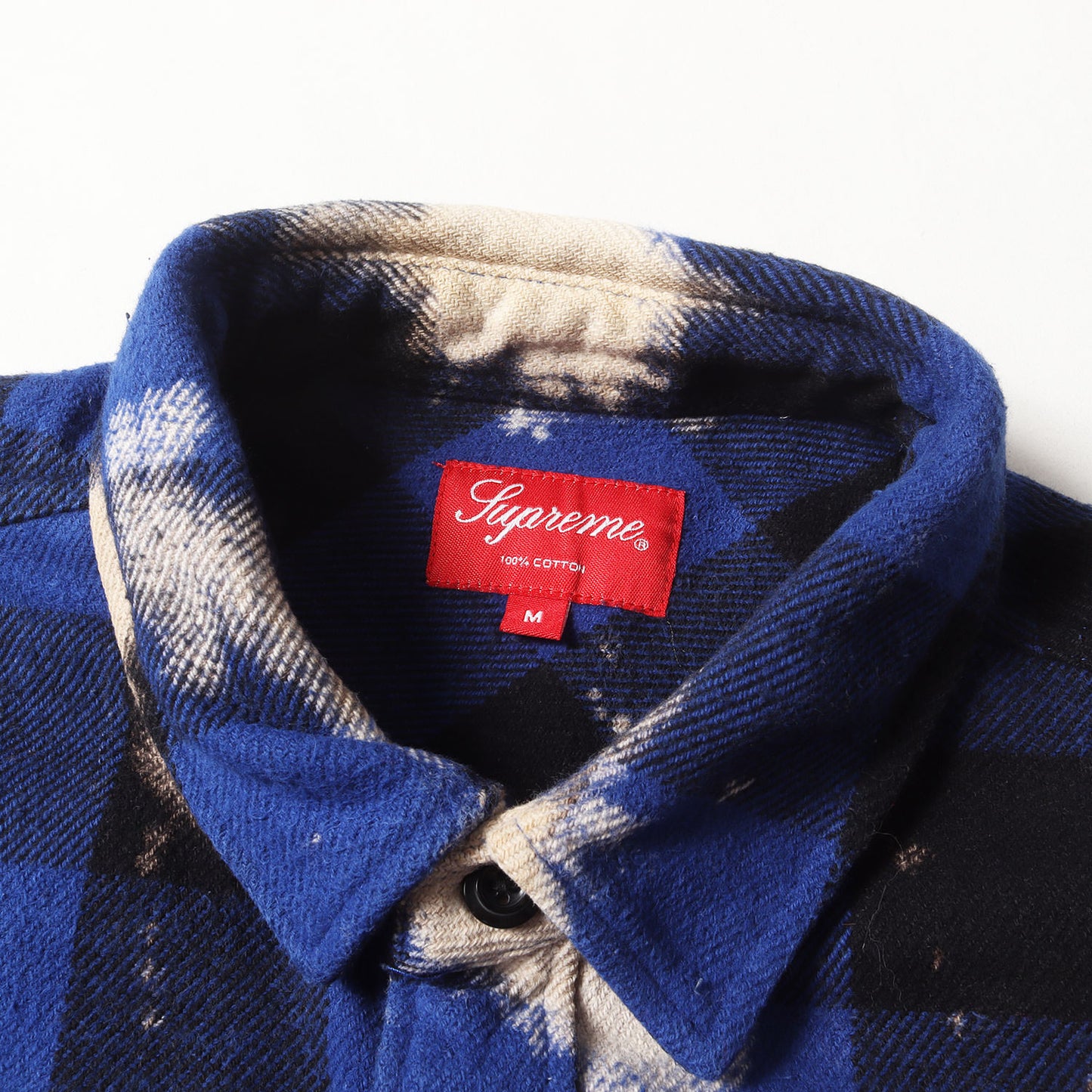 ブリーチ加工 バッファローチェック ヘビー ネルシャツ(Bleached Buffalo Heavyweight Shirt)