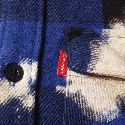 ブリーチ加工 バッファローチェック ヘビー ネルシャツ(Bleached Buffalo Heavyweight Shirt)