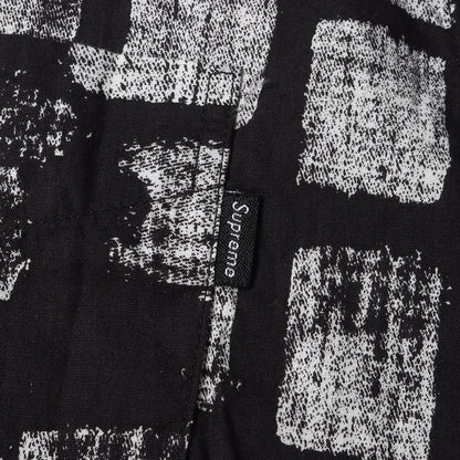 モンブランロゴ ブロックプリント 半袖シャツ(Block Print Shirt)