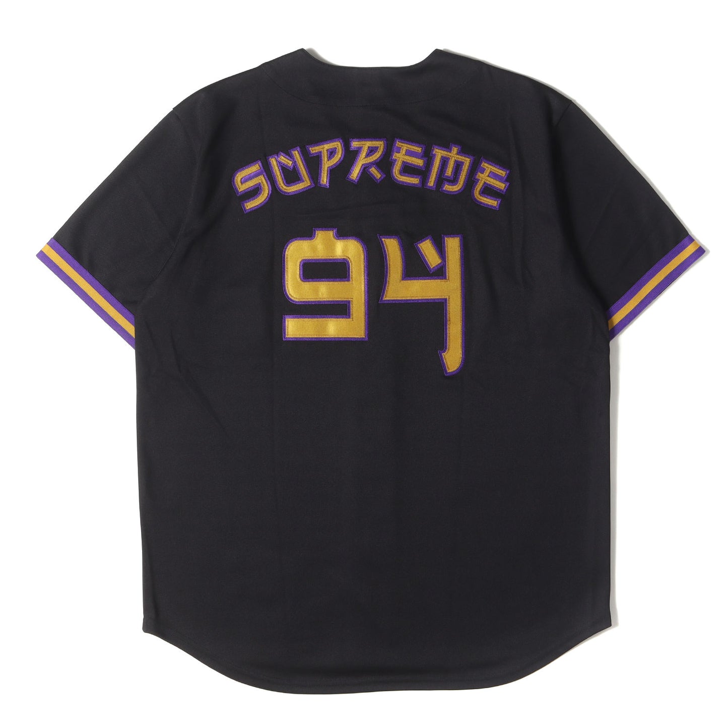 アップリケロゴ ベースボールシャツ / ジャージ(Red Rum Baseball Jersey)