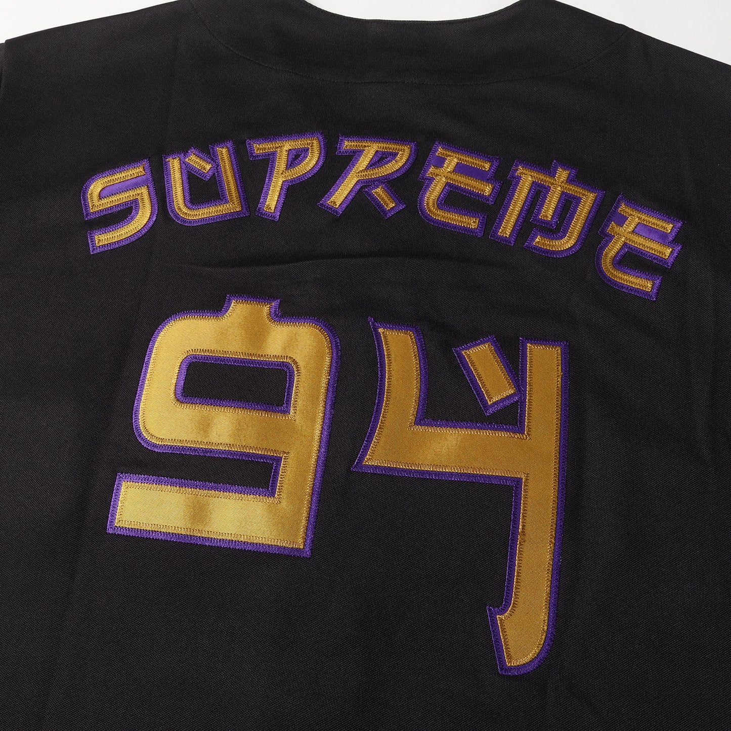 アップリケロゴ ベースボールシャツ / ジャージ(Red Rum Baseball Jersey)