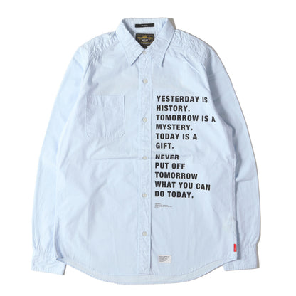 00s DESERT STORMロゴ コットン シャツ(FURRIES L/S)