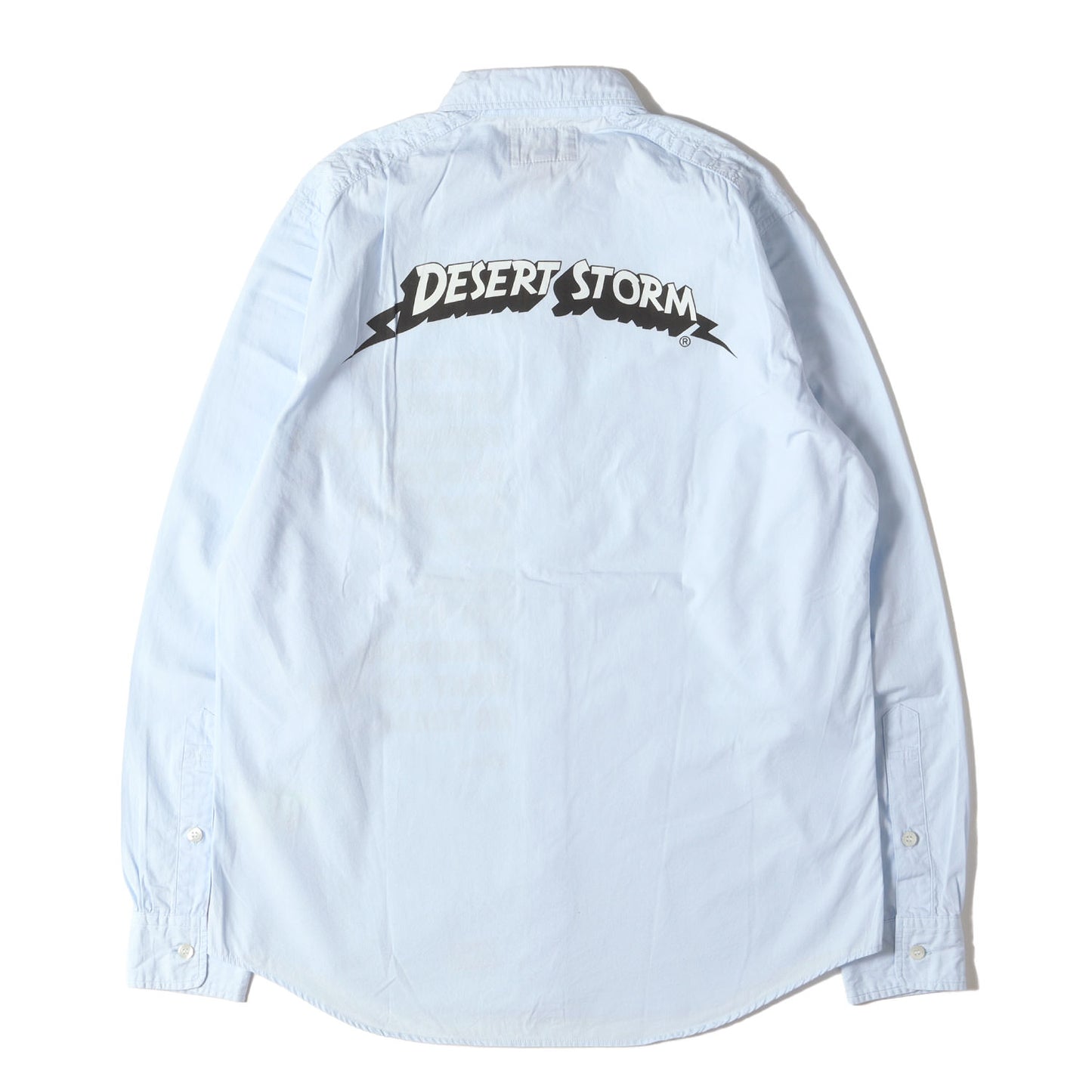 00s DESERT STORMロゴ コットン シャツ(FURRIES L/S)