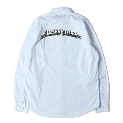 00s DESERT STORMロゴ コットン シャツ(FURRIES L/S)