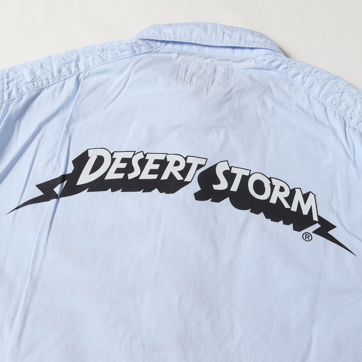 00s DESERT STORMロゴ コットン シャツ(FURRIES L/S)