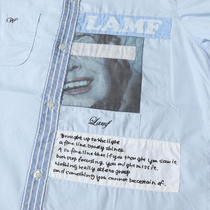 00s コラージュパッチ コットン シャツ(FURRIES L/S)