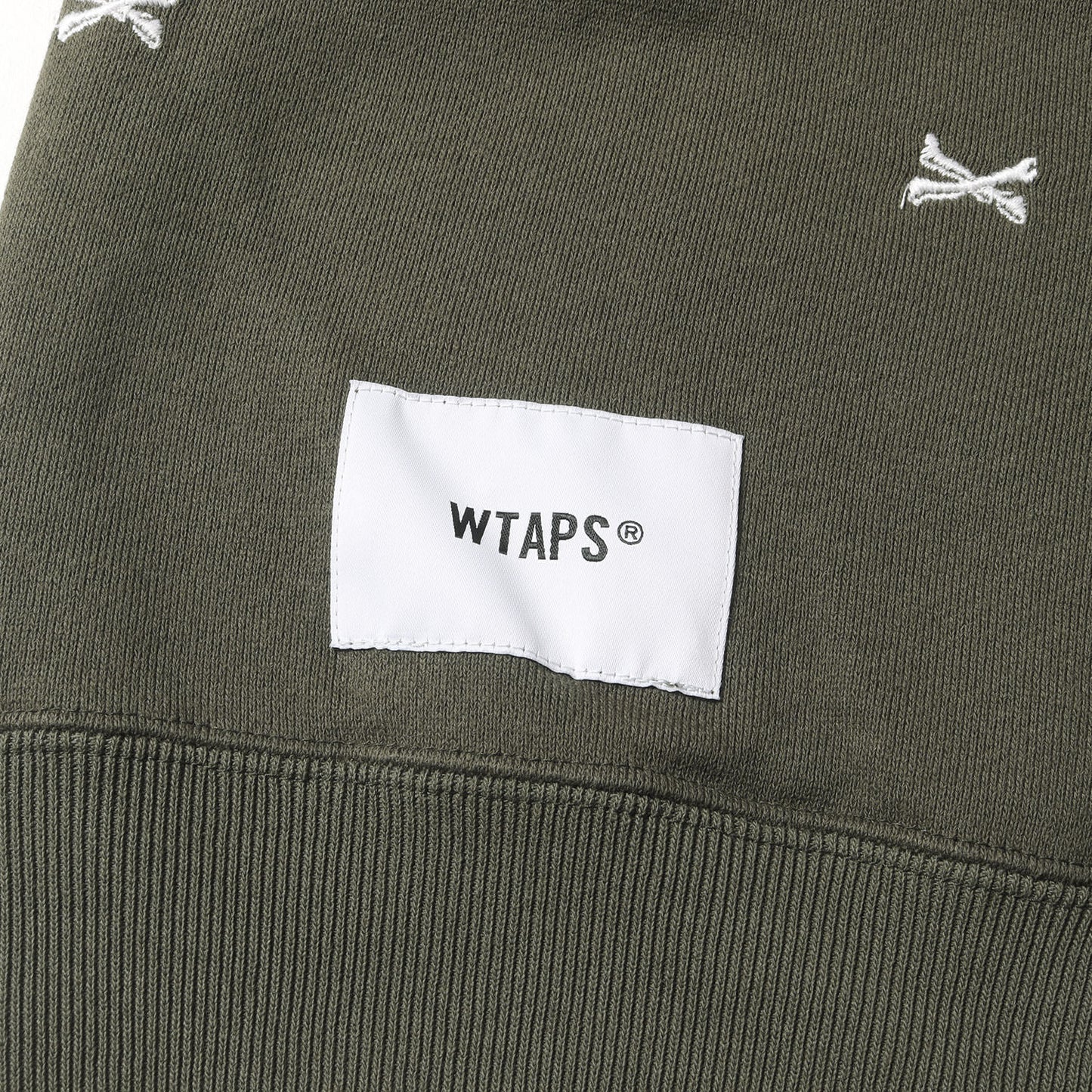22AW クロスボーン柄 クルーネック スウェット(ACNE / SWEATER / CTPL. TEXTILE)