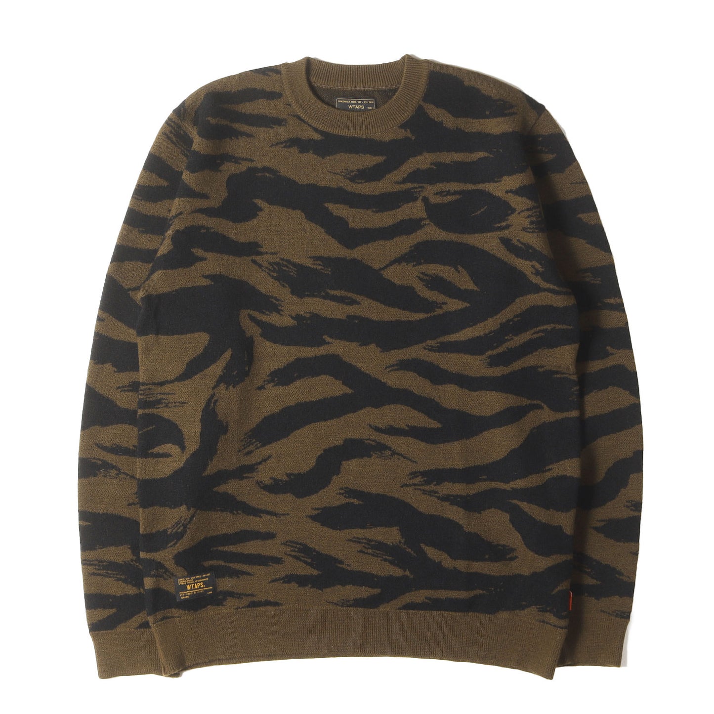 タイガーカモ ウールニット セーター(DECK CREW / SWEATER)